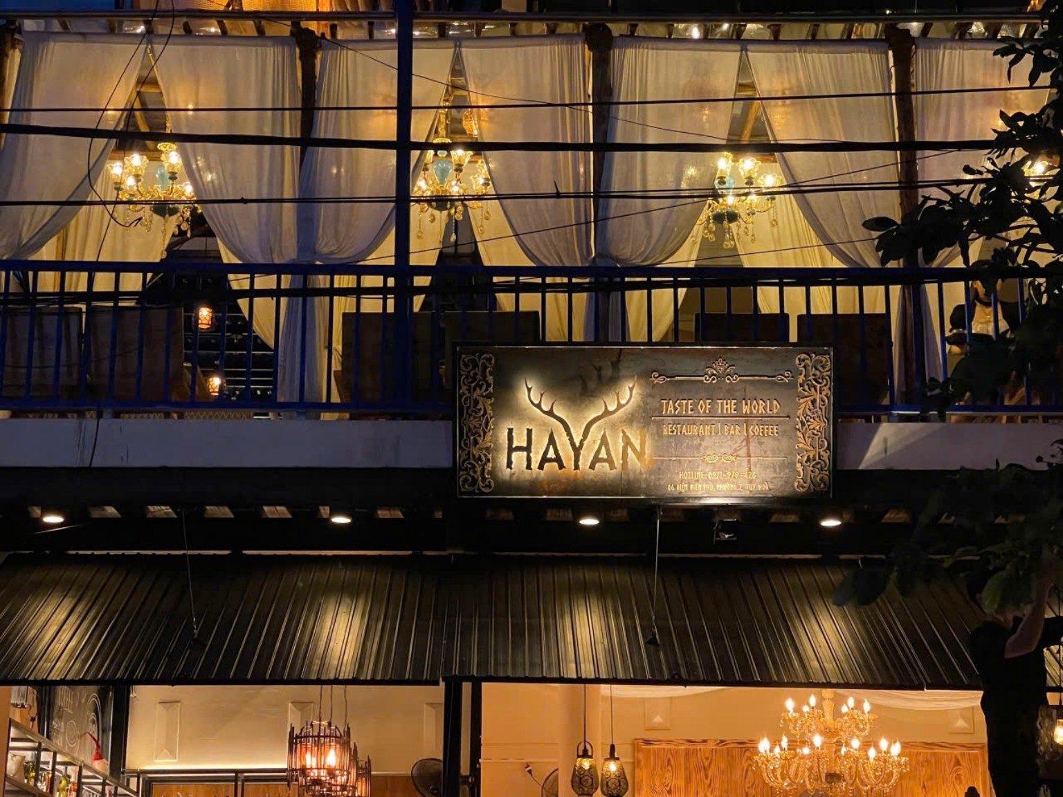 Hayan restaurant exterior in Tuy Hòa